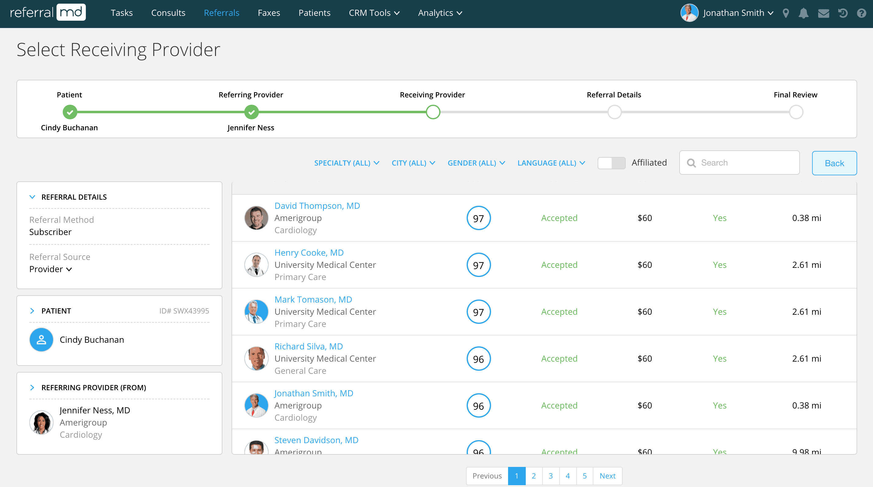 Screen Shot 2017-12-07 at 11.43.40 PM Referral Management with ReferralMD