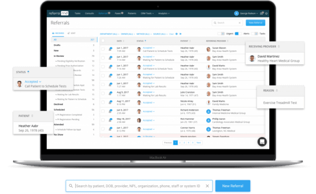 Referral Management with ReferralMD