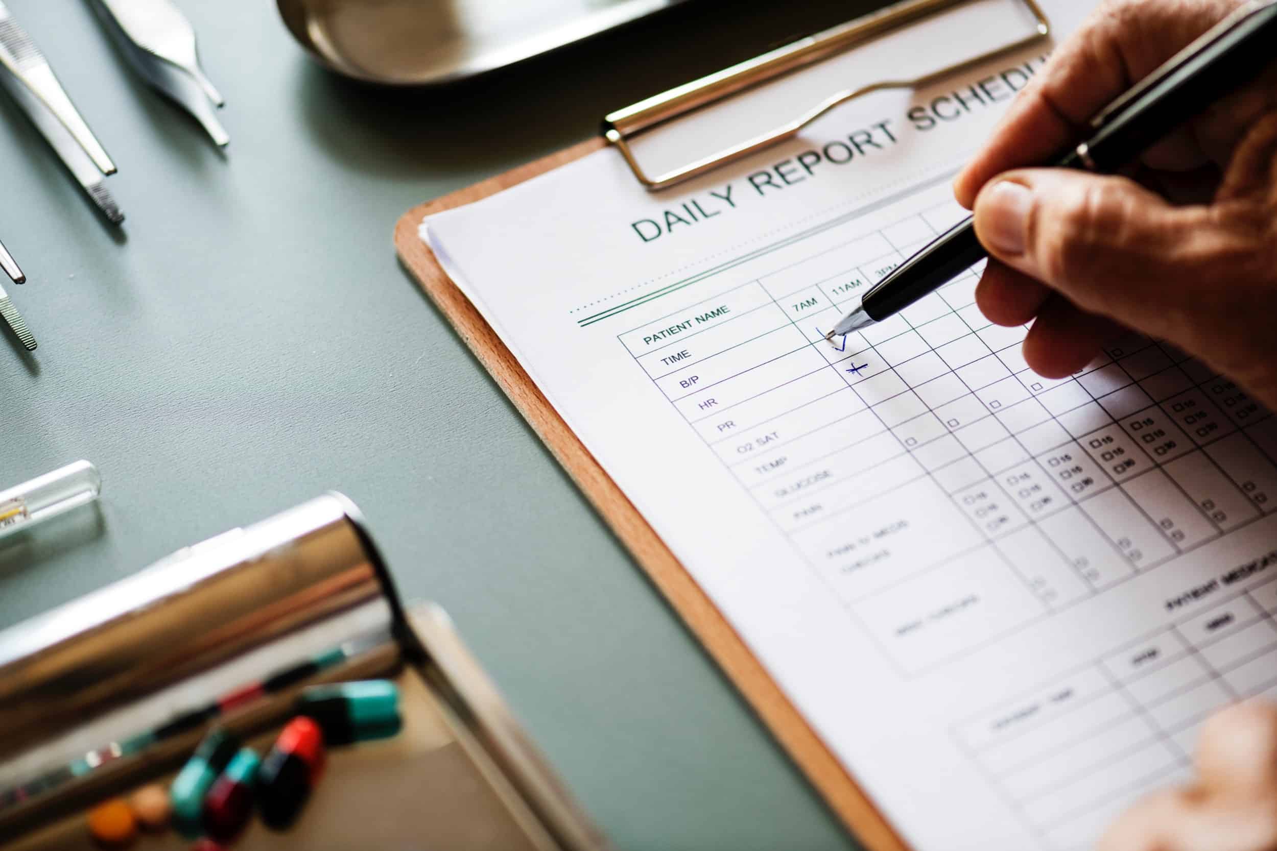 healthcare checklist