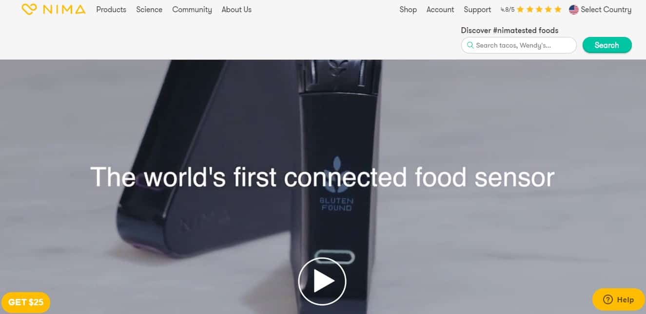 food health gadget