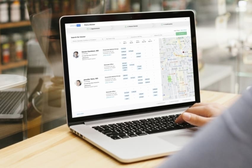 Find a Doctor and Schedule and Appointment book doctor appointments online with ReferralMD