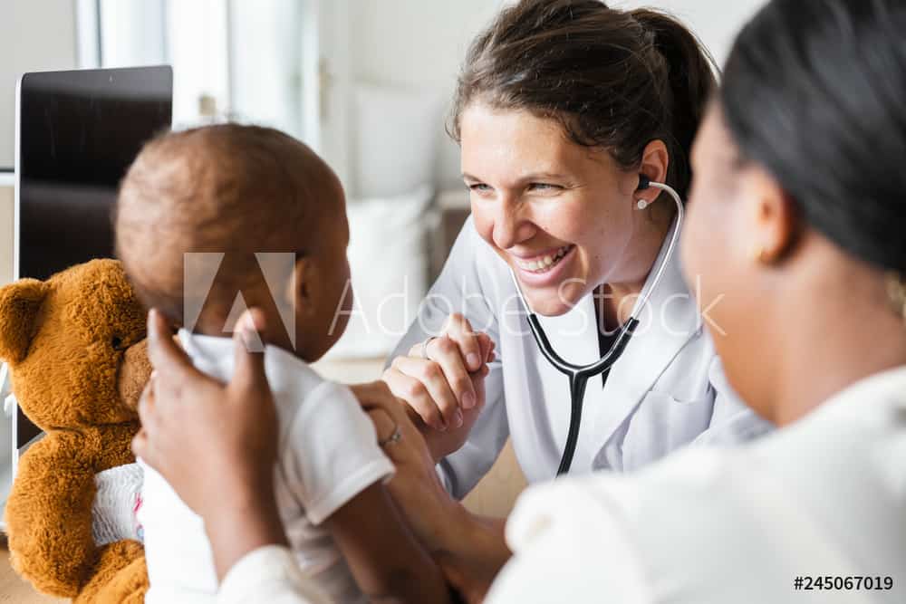 Baby's visit to the doctor