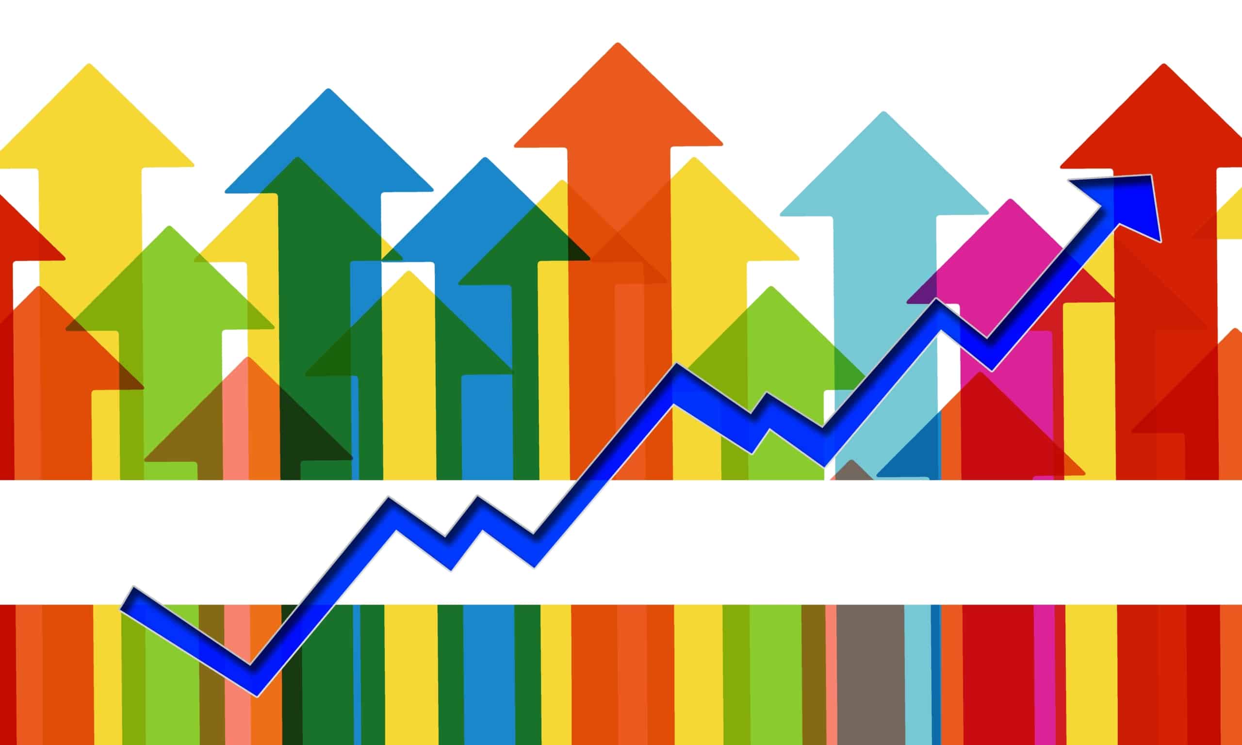 arrows, growth hacking, profit