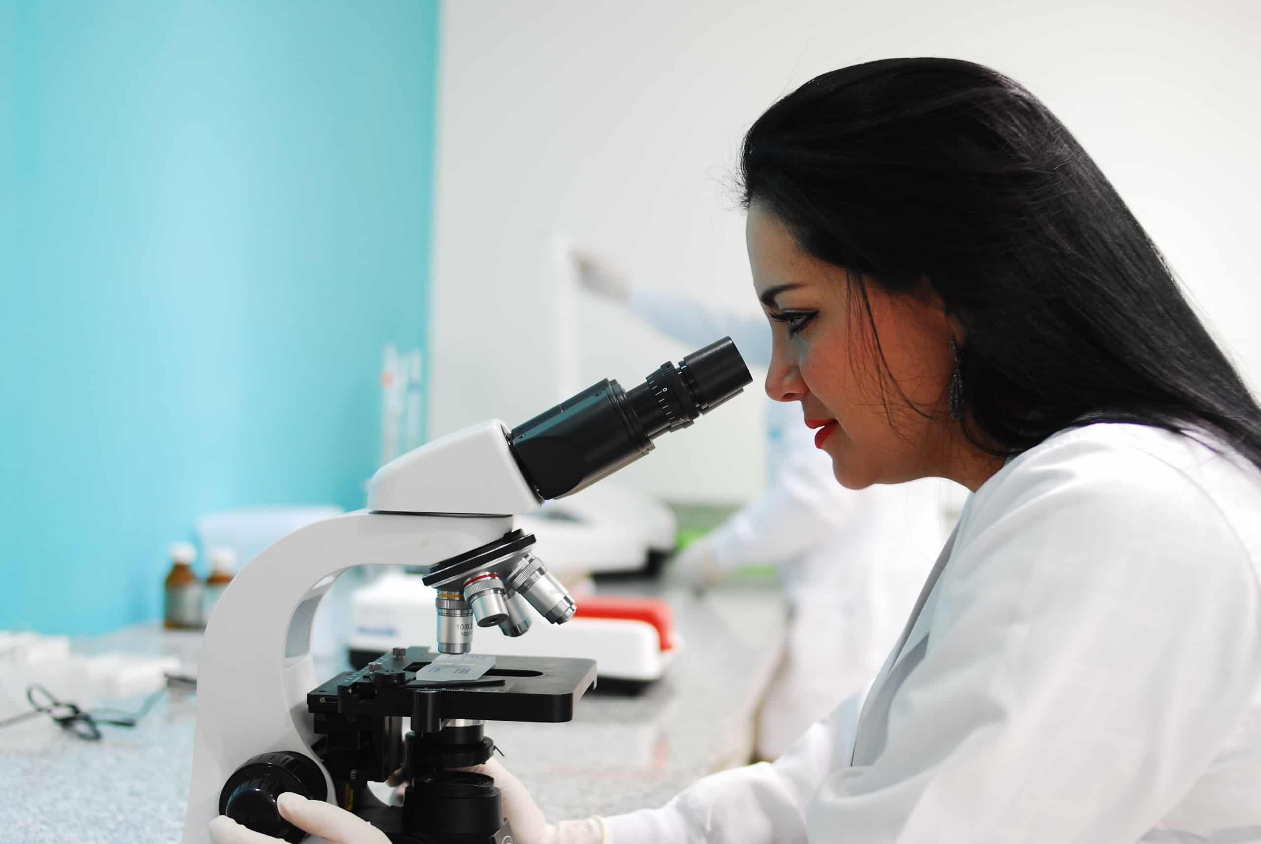 microscope, research, scientific