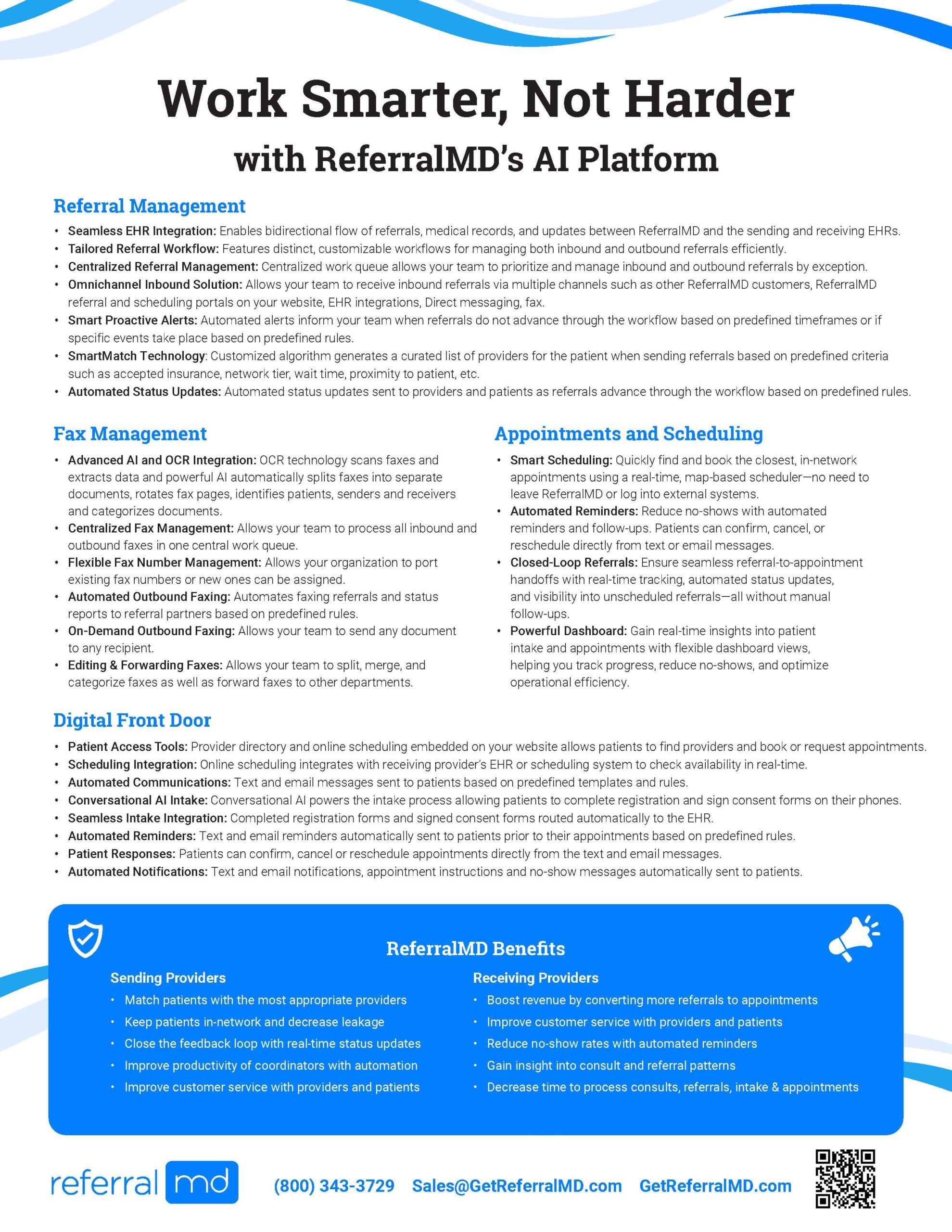 ReferralMD Datasheet